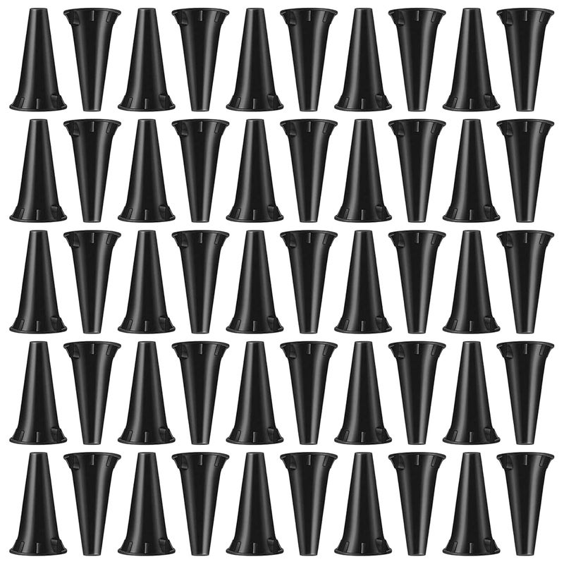 ABECIOUS Diagnostic Otoscope Covers – Pack of 50 | Universal, High-Quality Disposable Plastic Ear Otoscope Specula Tips 3.5mm (50 Pieces) for Adults & Children - Image 1